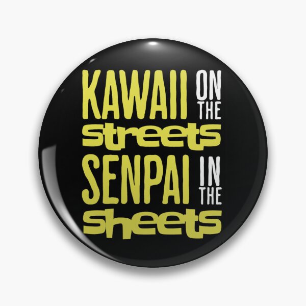 Artikelvorschau, Kawaii auf den Straßen Senpai in den Blättern entworfen und verkauft von FurioInc.