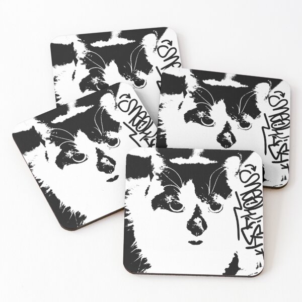Item preview, Meowish - Bobette / Logo Black n White Edition (Clear Version) designed and sold by Brazz Official.
