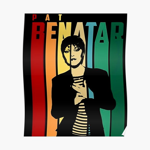 &ldquo;Pat Benatar " Poster for Sale by RockAnalogue | Redbubble