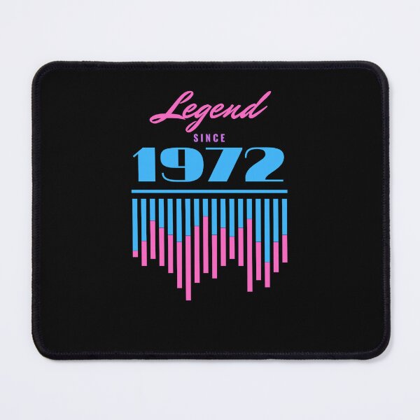 Item preview, Legend since 1972 retro style Pink and Blue designed and sold by TreetopStudios.
