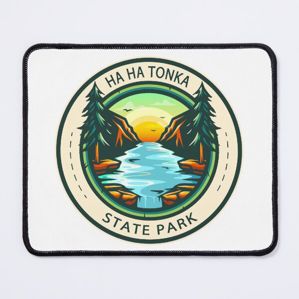 Artikelvorschau, Ha Ha Tonka State Park Missouri Abzeichen entworfen und verkauft von KrisSidDesigns.