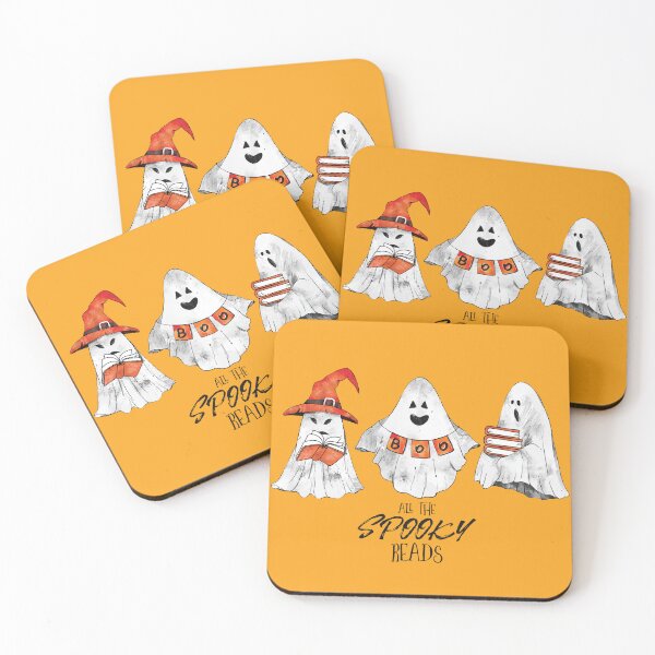 Item preview, All The Spooky Reads designed and sold by eviebookish.