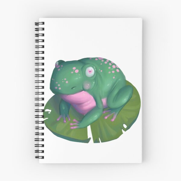 Item preview, Frog on lilly pad designed and sold by Stine Maahs.