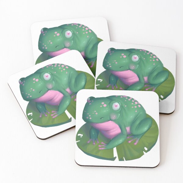 Item preview, Frog on lilly pad designed and sold by Stine Maahs.