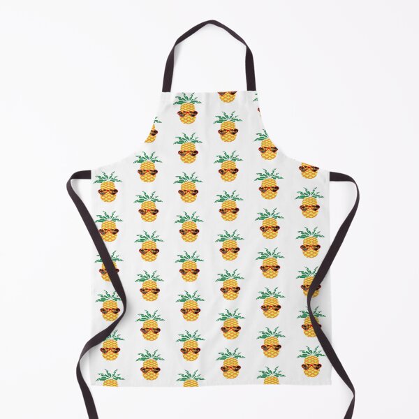 Item preview, Pineapple Wearing Sunglasses At The Beach designed and sold by molamode.