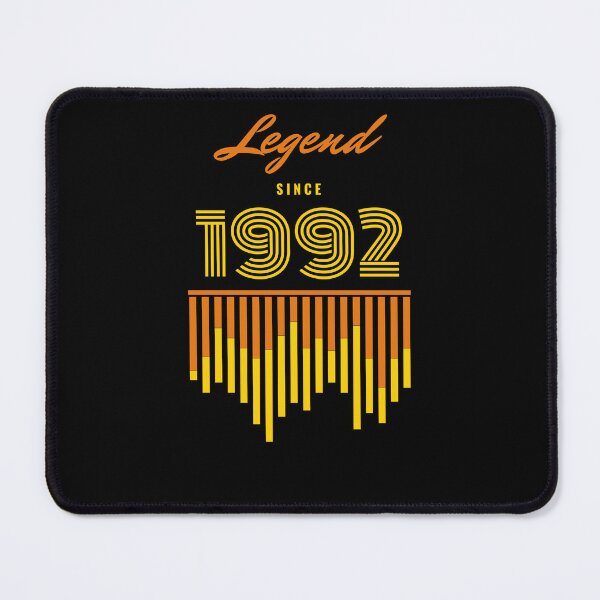 Item preview, Legend since 1992 retro style Orange and Yellow designed and sold by TreetopStudios.