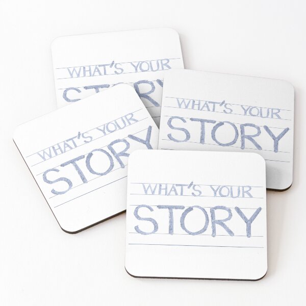 Item preview, what's your story book love movie stories film logo read black designed and sold by shopdyali.
