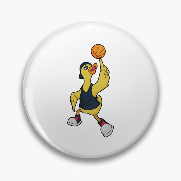 Item preview, Duck as Baskeball player with Basketball designed and sold by Snabdesign84.