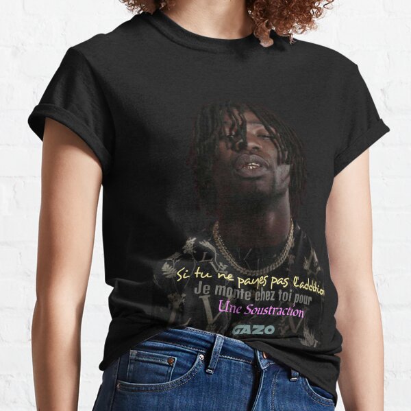 Gazo LE PRINCE DE LA DRILL FR EN NOIR T-shirt classique