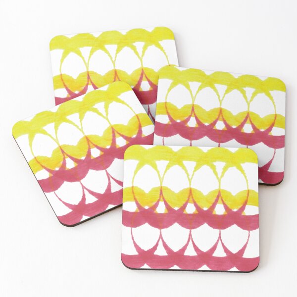 Item preview, Yellow and Pink geometric template Big designed and sold by ideiarte.