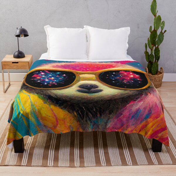 Item preview, Sloth Wearing Sunglasses in Space designed and sold by MythicPrompts.