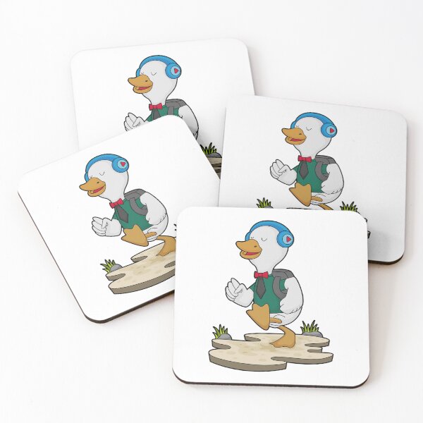 Item preview, Duck as Hiker with Backpack designed and sold by Snabdesign84.