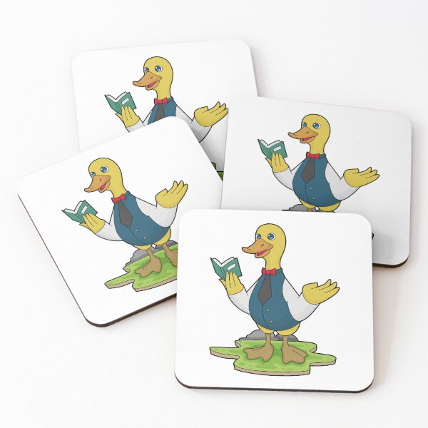 Item preview, Duck as Teacher with Book designed and sold by Snabdesign84.