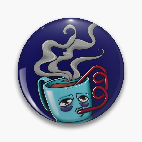 Item preview, Exhausted Coffee designed and sold by ThatsKeanke.