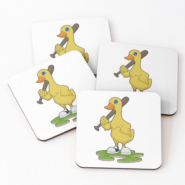 Item preview, Duck at Baseball with Baseball bat designed and sold by Snabdesign84.