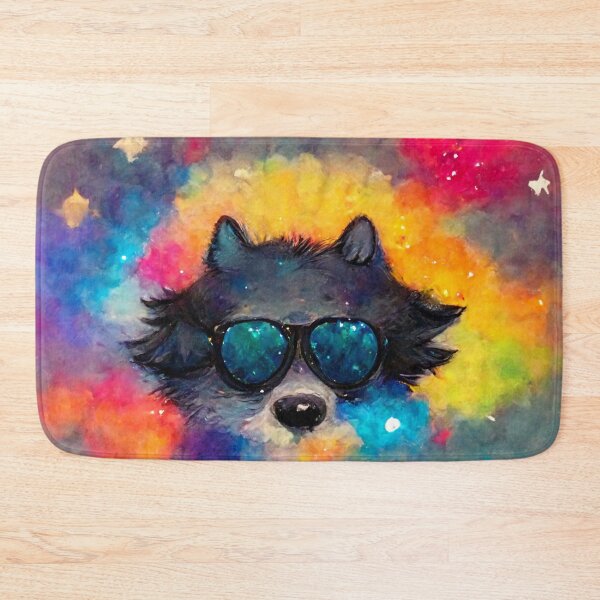 Item preview, Wolf Wearing Sunglasses in Space designed and sold by MythicPrompts.