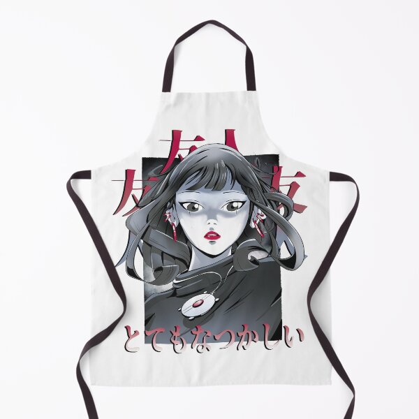 Item preview, Dramatic anime girl Anime Gift For Teen Girls Women Anime Merch Anime Lover Girl designed and sold by 1White-Rabbit.