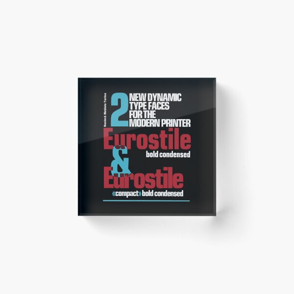 Item preview, 1960s PRINT/ FONT/ TYPEFACE designed and sold by ThrowbackAds.