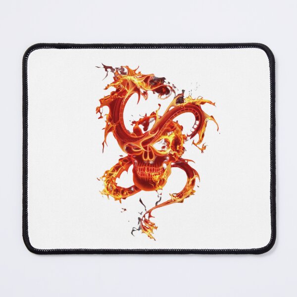 Item preview, Fire dragon skull designed and sold by DaturaSnake.