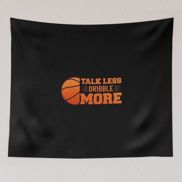 Item preview, Talk Less Dribble More Sticker designed and sold by aprilbonnieuth.