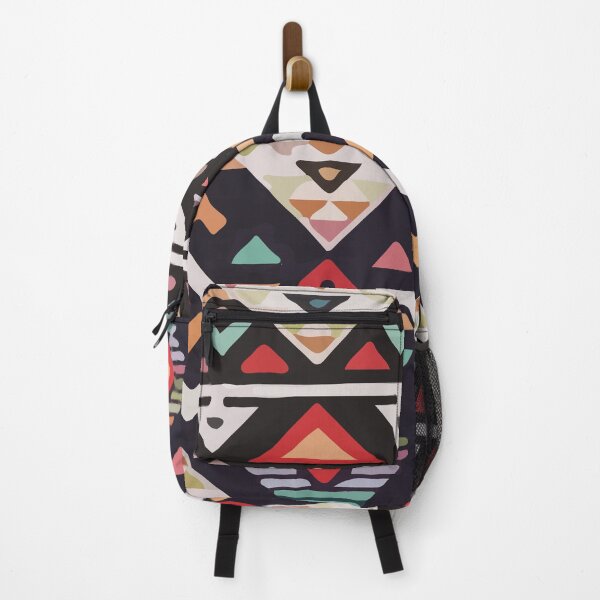 Item preview, Geometric native Aztec pattern tribal style native tribal background bold colors mexican design designed and sold by T-Mex.