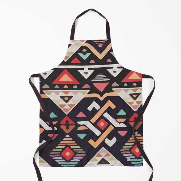 Item preview, Geometric native Aztec pattern tribal style native tribal background bold colors mexican design designed and sold by T-Mex.