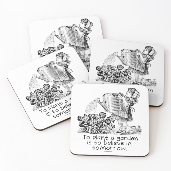 Item preview, TO PLANT A GARDEN IS TO BELIEVE IN TOMORROW designed and sold by CRITTENTON.