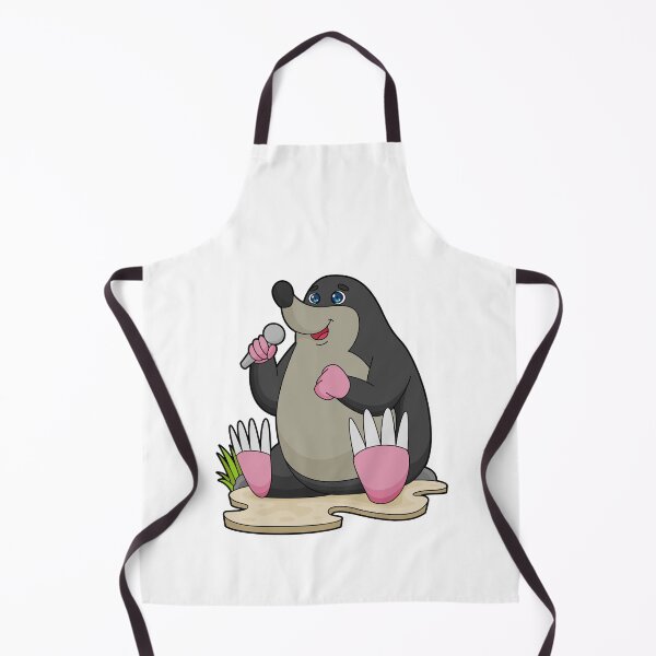 Item preview, Mole as Singer with Microphone designed and sold by Snabdesign84.