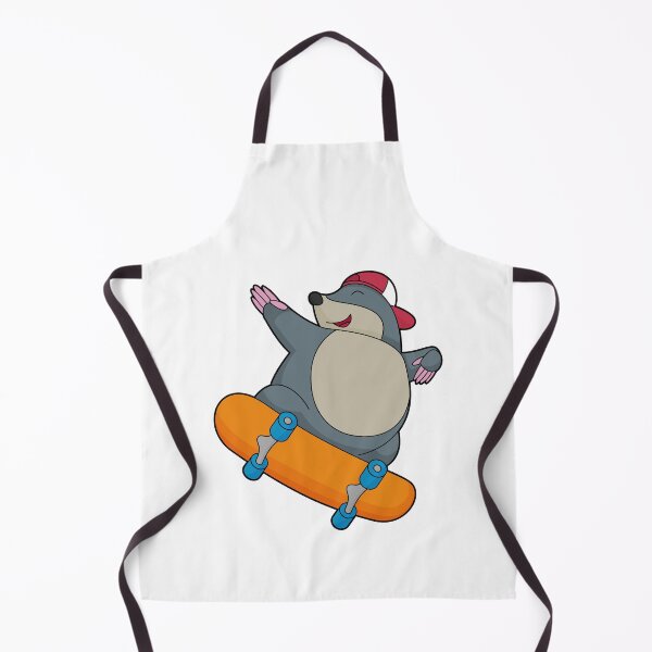 Item preview, Mole as Skater with Skateboard designed and sold by Snabdesign84.