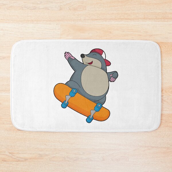 Item preview, Mole as Skater with Skateboard designed and sold by Snabdesign84.