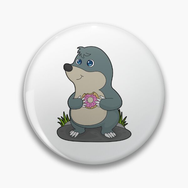 Item preview, Mole with Donut designed and sold by Snabdesign84.