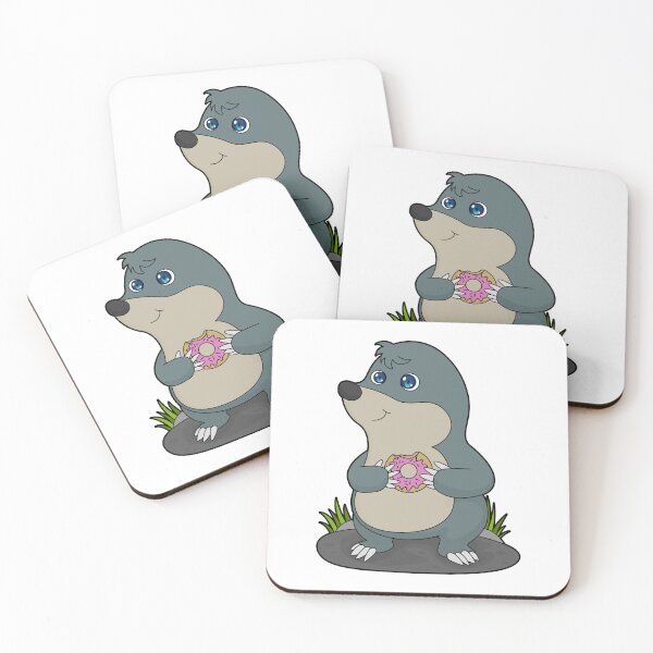 Item preview, Mole with Donut designed and sold by Snabdesign84.