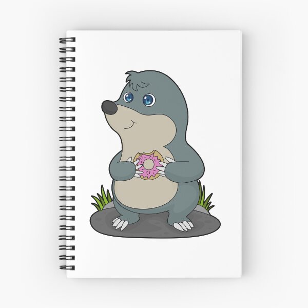 Item preview, Mole with Donut designed and sold by Snabdesign84.