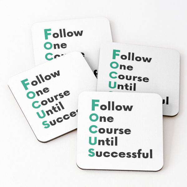 Item preview, Follow one course untill successful designed and sold by RaquelDeneth.