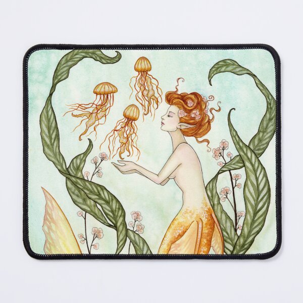 Item preview, Jellyfish Charmer designed and sold by AmyBrownArt.