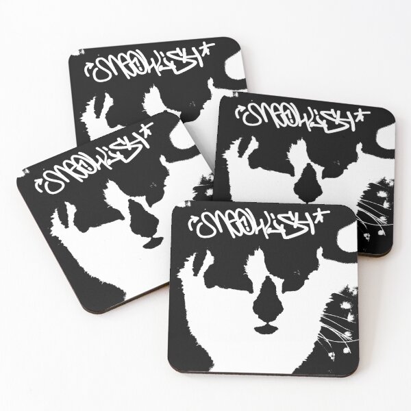 Item preview, Meowish - Bobette / Logo Black n White Edition (Classic Version) designed and sold by Brazz Official.