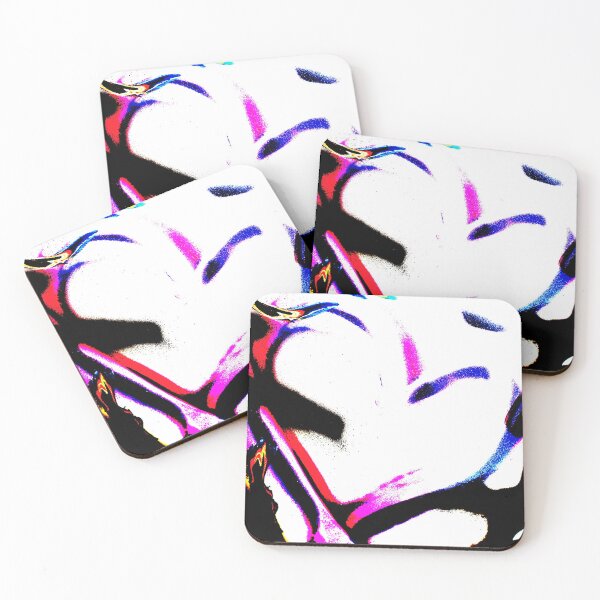 Item preview, Abstract heart in pink & white designed and sold by redhairdangeros.