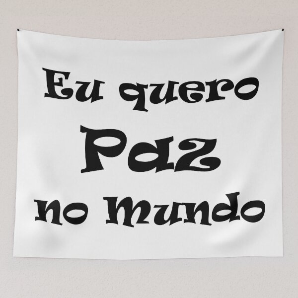 Item preview, Paz 3 Português designed and sold by ideiarte.