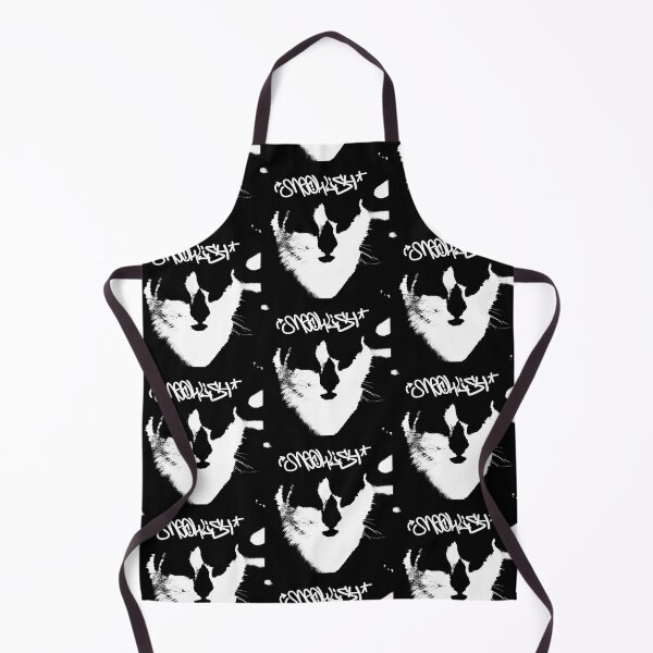 Item preview, Meowish - Bobette / Logo Black n White Edition (Half Evil Version) designed and sold by Brazz Official.