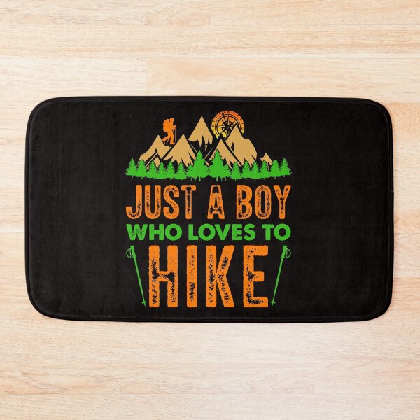 Item preview, Just a boy who hikes. designed and sold by tabykid.