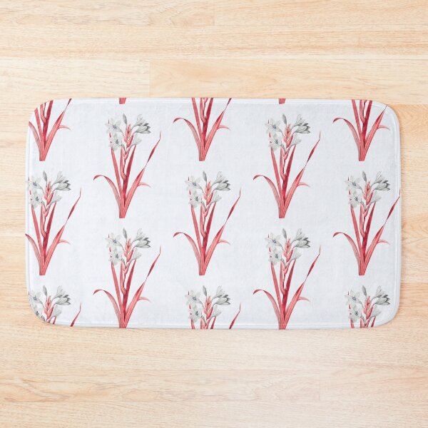 Item preview, Sword Lily Flower, Alternative Illustration - White and Red Rose designed and sold by DaphneKstudio .