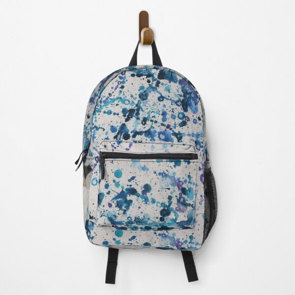Item preview, Blue splat, watercolour designed and sold by nocturniart.