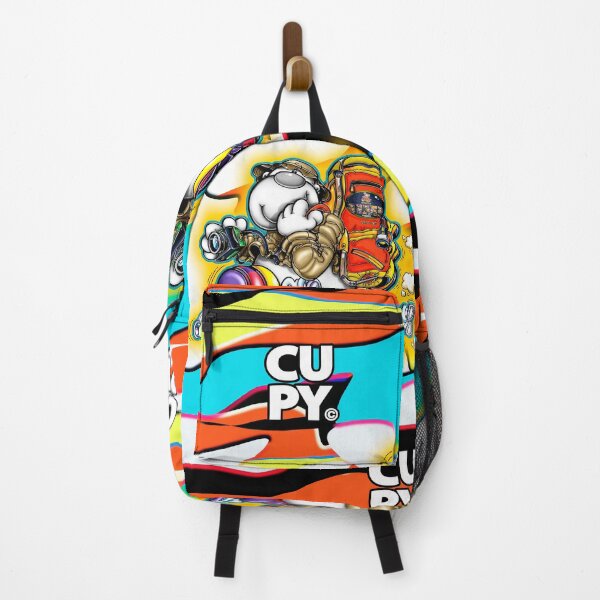 Item preview, Cuppy Big Trouble in Barbie Voyager Backpack Photographer designed and sold by jose eduardo sanchez montaño.