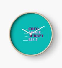 Life Advice from Classy Women Clock