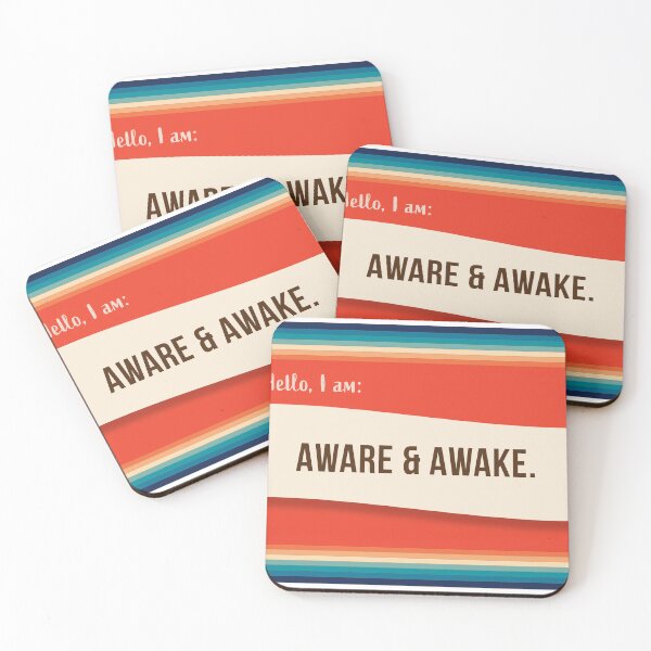 Item preview, Hello, I am - Nametags of Affirmation - Aware & Awake designed and sold by Boundliss.