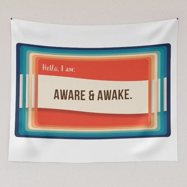Item preview, Hello, I am - Nametags of Affirmation - Aware & Awake designed and sold by Boundliss.