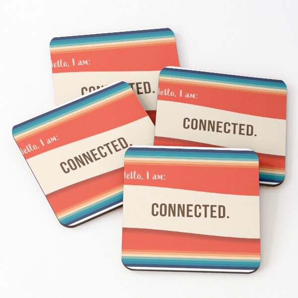 Item preview, Hello, I am - Nametags of Affirmation - Connected designed and sold by Boundliss.