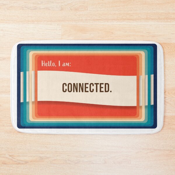Item preview, Hello, I am - Nametags of Affirmation - Connected designed and sold by Boundliss.