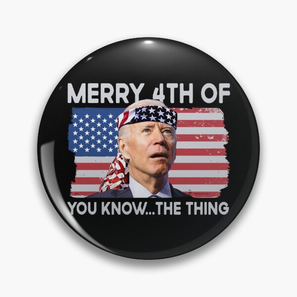 Item preview, Merry 4th of You Know The Thing Confused Biden 4th of July Gear designed and sold by DynamicDesign.