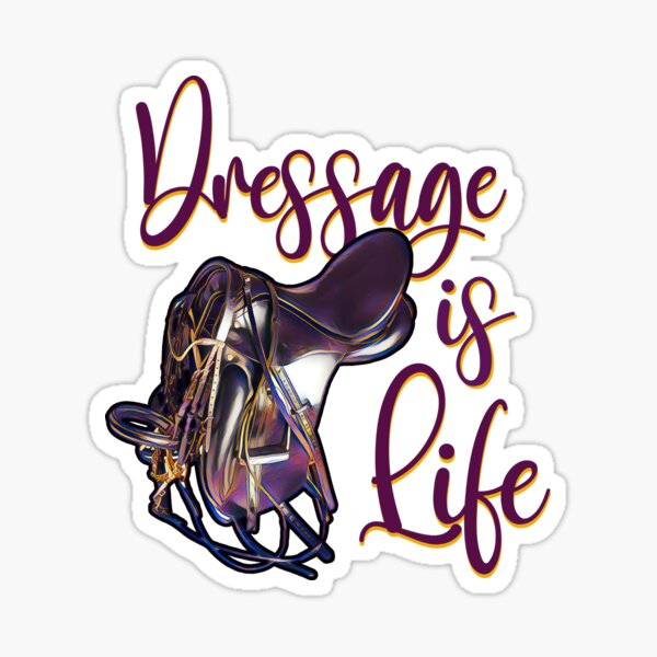 Item preview, Le dressage c'est la vie designed and sold by horseymj1.